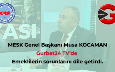 Musa KOCAMAN GURBET 24 TV'DE