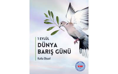 1 Eylül Dünya Barış Günü