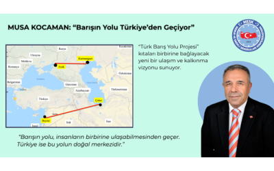 Kıtaları Birleştirecek Proje: Türk Barış Yolu
