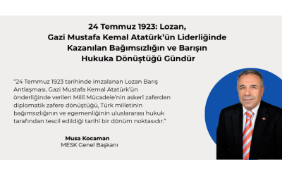 24 Temmuz 1923: Lozan