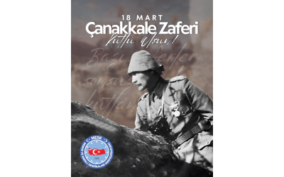 18 MART ÇANAKKALE ZAFERİ'NİN 111'İNCİ YILI KUTLU OLSUN!