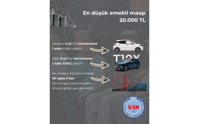 EMEKLİ MAAŞI 20 BİN LİRA: SORUN HALA AYNI!