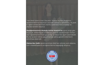Fatma Nur Çelik öğretmen