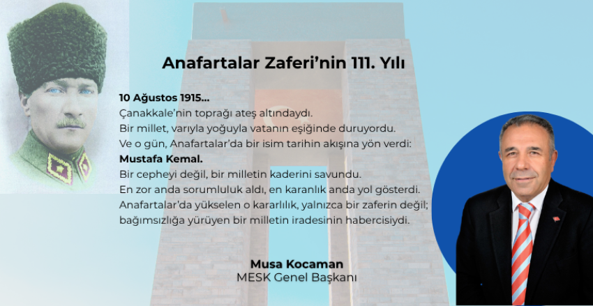 Anafartalar Zaferinin 111'inci Yılı
