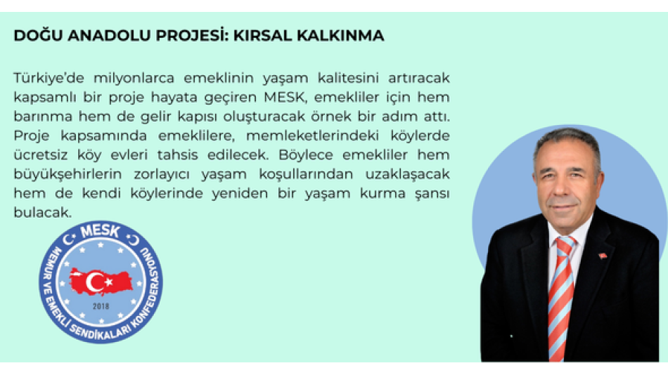 Doğu Anadolu Projesi: Köye Dönüş ve Üretim Seferberliği